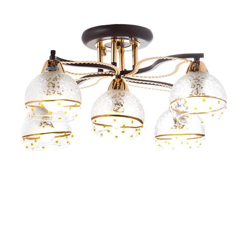 Люстра потолочная Light House ES-15734/5 Коричневый