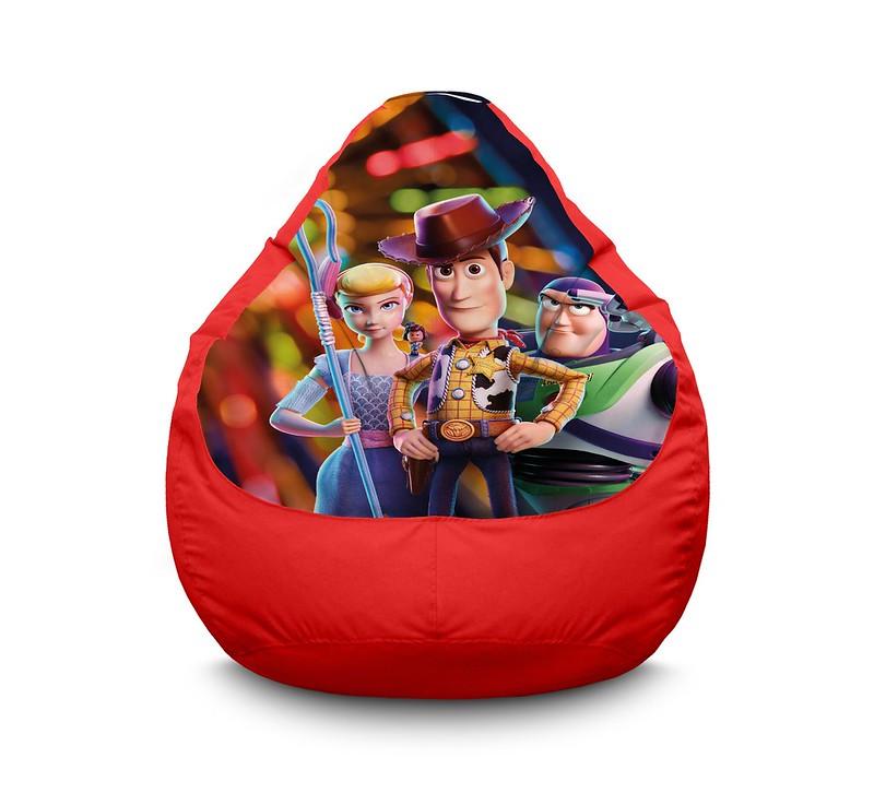 Крісло мішок iPuff Toy Story 4 Bo Peep Sheriff Woody Buzz Lightyear Оксфорд XL 80x110 см Червоний Крісло мішок iPuff Toy Story 4 Bo Peep Sheriff Woody Buzz Lightyear Оксфорд XL 80x110 см Червоний