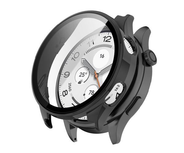 Чехол с защитным стеклом Protective Cover with Glass для Xiaomi Watch 5 Черный