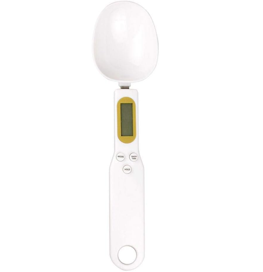 Ложка-весы мерная электронная с LCD экраном Digital Spoon Scale 500 г Белый (MS-13692) - фото 3