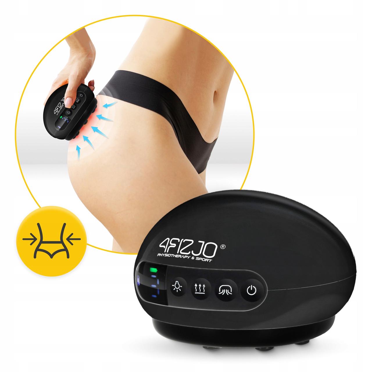 Банка вакуумна масажна 4FIZJO акумуляторна з ІЧ прогрівом Black (P-5907739318695) - фото 5 Банка вакуумна масажна 4FIZJO акумуляторна з ІЧ прогрівом Black (P-5907739318695) - фото 5