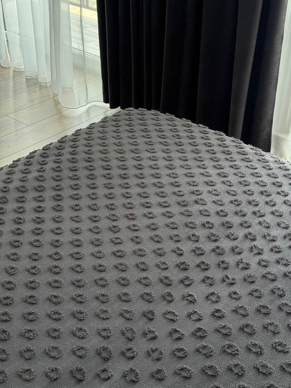 Покривало Інгрід 120x250 см Графітовий (22899-10-120x250cm) - фото 11 Покривало Інгрід 120x250 см Графітовий (22899-10-120x250cm) - фото 11