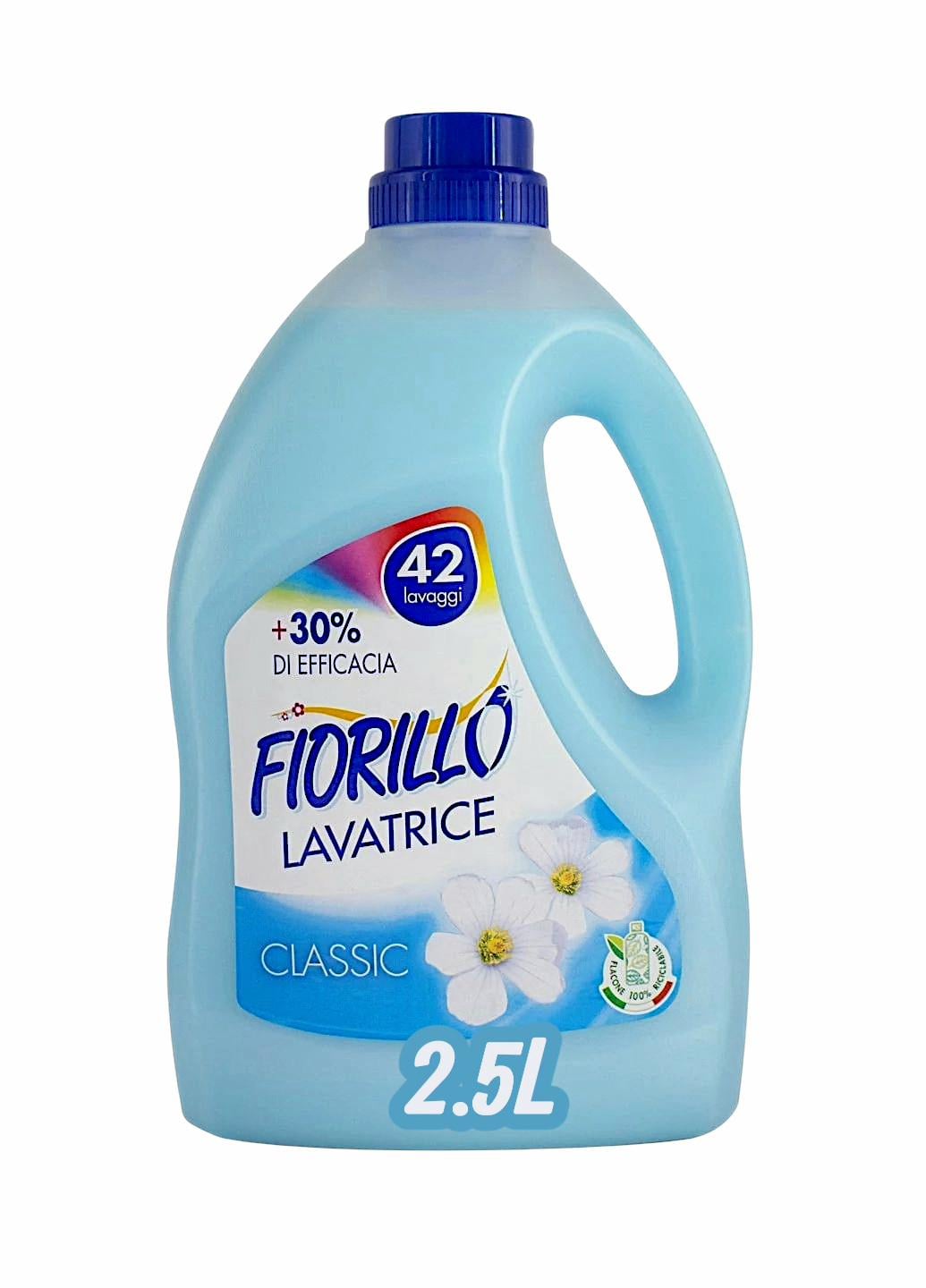 Гель концентрат для стирки универсальный Fiorillo Lavatrice Classic 42 цикла стирки 2,5 л (001770)