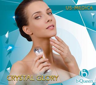 Прилад для догляду за шкірою US MEDICA Crystal Glory Бежевий (US0536) - фото 5