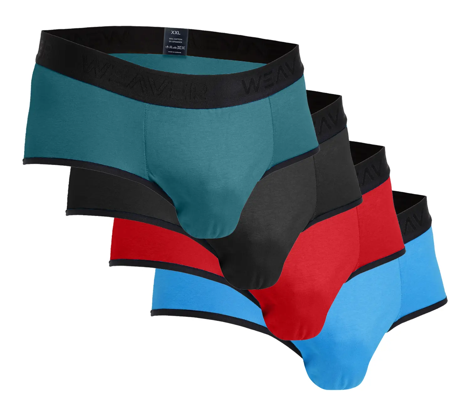 Набір чоловічої білизни Slip M 4 шт. Colorful (1611) Набір чоловічої білизни Slip M 4 шт. Colorful (1611)