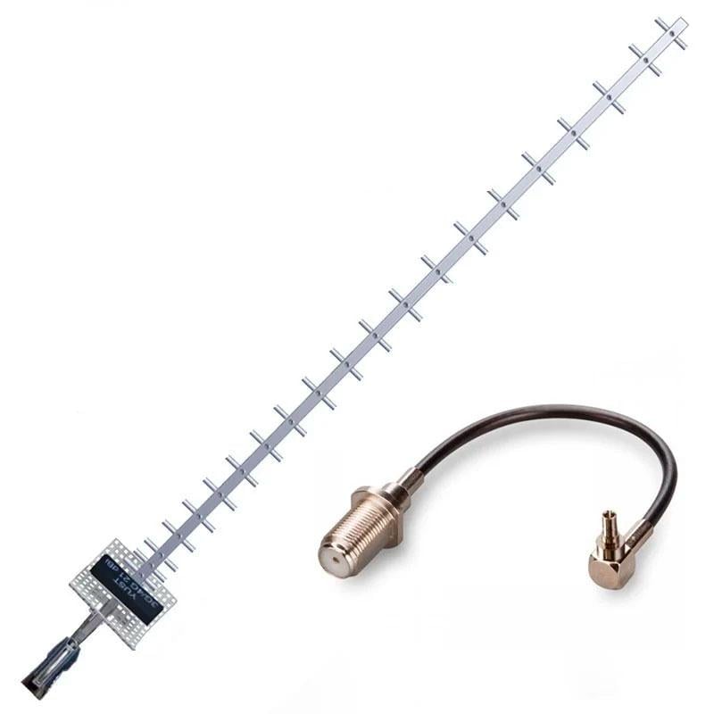 Комплект 3G/4G интернет антенна стрела/кабель 15 м/переходник CRC9/F (tf4406)