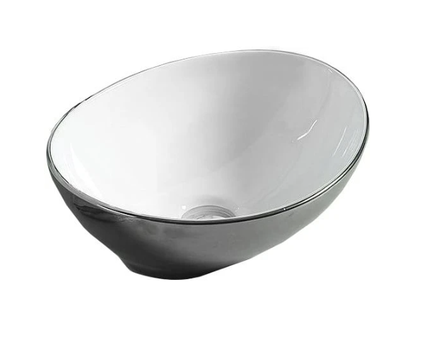 Умивальник накладний Mexen ELZA Silver White (2619547496)