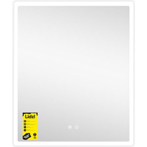 Дзеркало Lidz Orion OR2 з LED-підсвічуванням та антизапотіванням димером і регулятором яскравості 700х800 мм LDOR70080049293 (SD00055417)