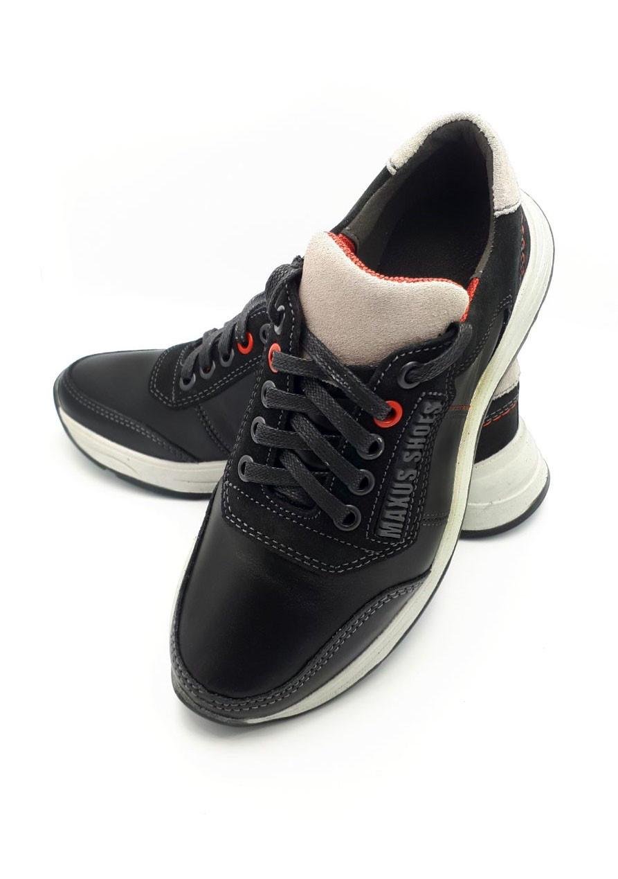 Кроссовки для мальчиков Максус 54545/34 р. 34 Черный - фото 3