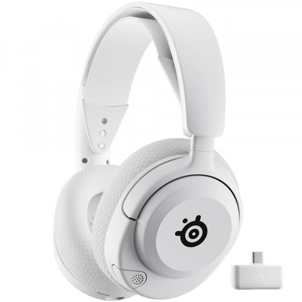 Навушники ігрові SteelSeries Arctis Nova 5 Wireless Bluetooth White (61671)