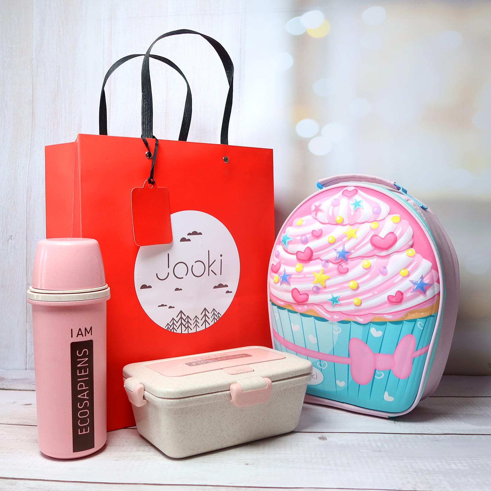 Ланч-набор подарочный эко термо-рюкзак 3D Cupcake/термобутылка 500 мл/ланч-бокс 950 мл/подарочный пакет (1922) Ланч-набор подарочный эко термо-рюкзак 3D Cupcake/термобутылка 500 мл/ланч-бокс 950 мл/подарочный пакет (1922)