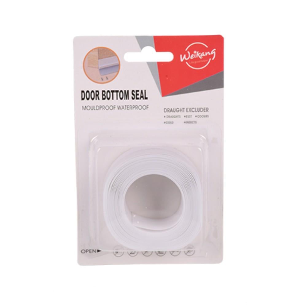 Стрічка ущільнювальна самоклеюча Weikang R35863 3 м х 25х0,6 мм Білий (31152986)