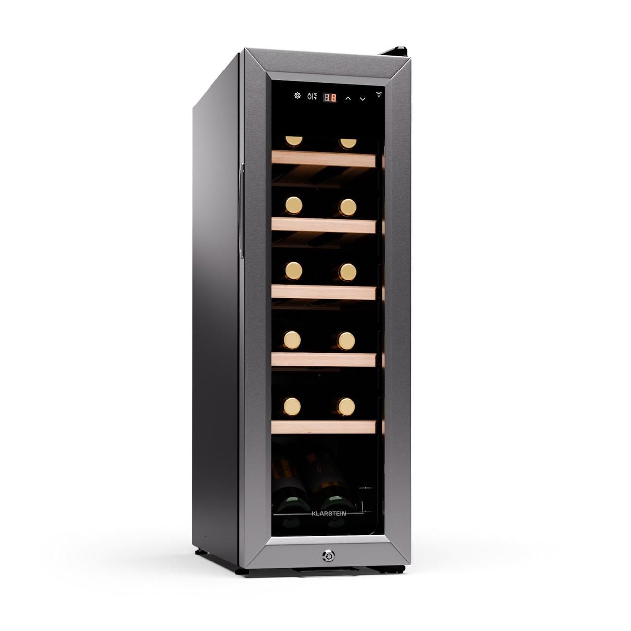 Винний холодильник KLARSTEIN Shiraz Premium Smart 12 Slim 10045337