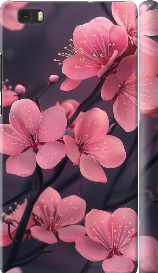 Чехол на Huawei Ascend P8 Lite Пурпурная сакура (6075m-126-42517) Чехол на Huawei Ascend P8 Lite Пурпурная сакура (6075m-126-42517)