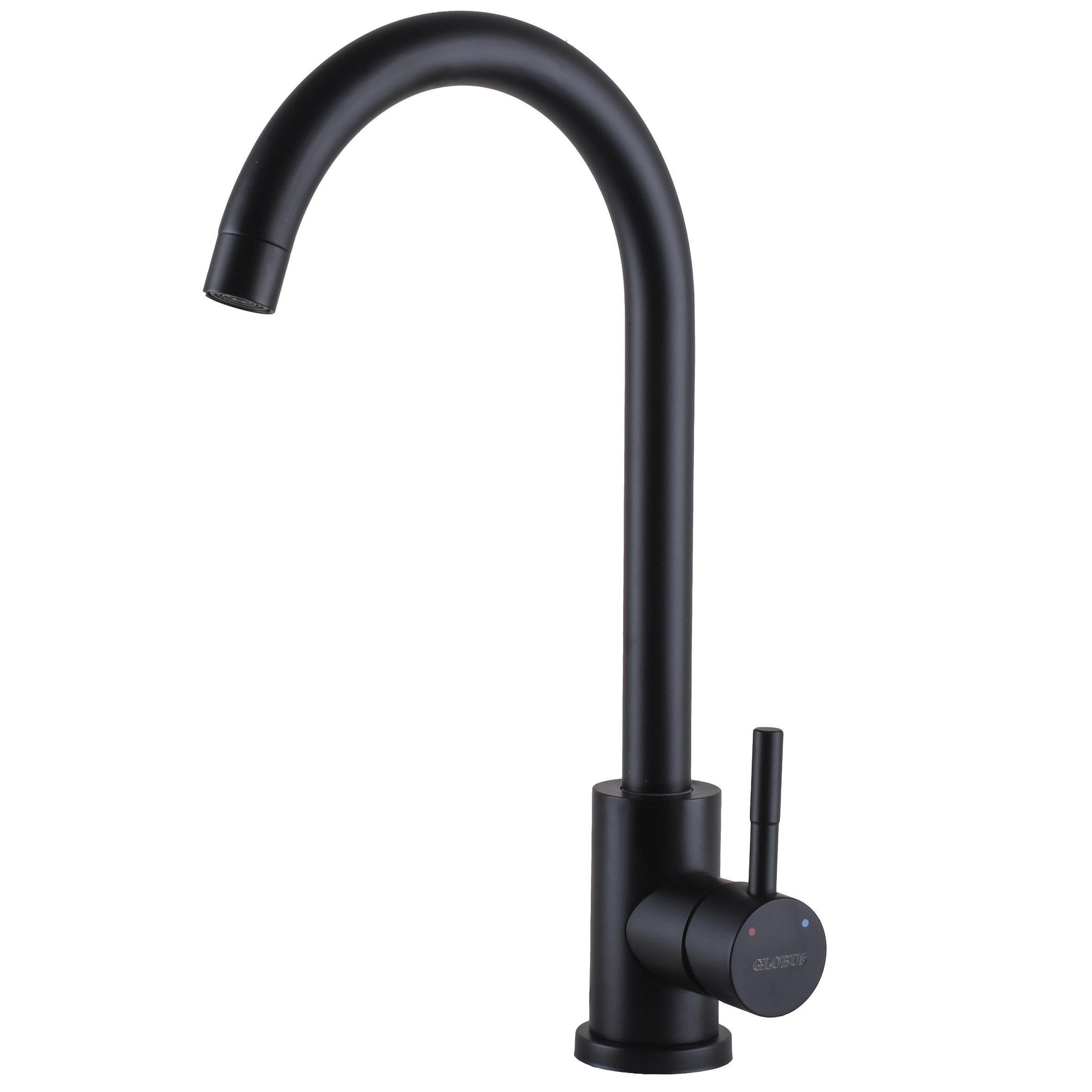 Змішувач для кухні Globus Lux Alpen SBT1-203S-BB