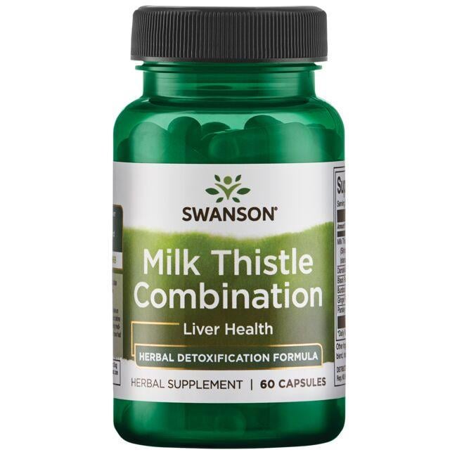 Расторопша Swanson Milk Thistle Combo 60 Caps