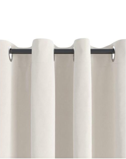 Занавеска 140x300 см Кремовый