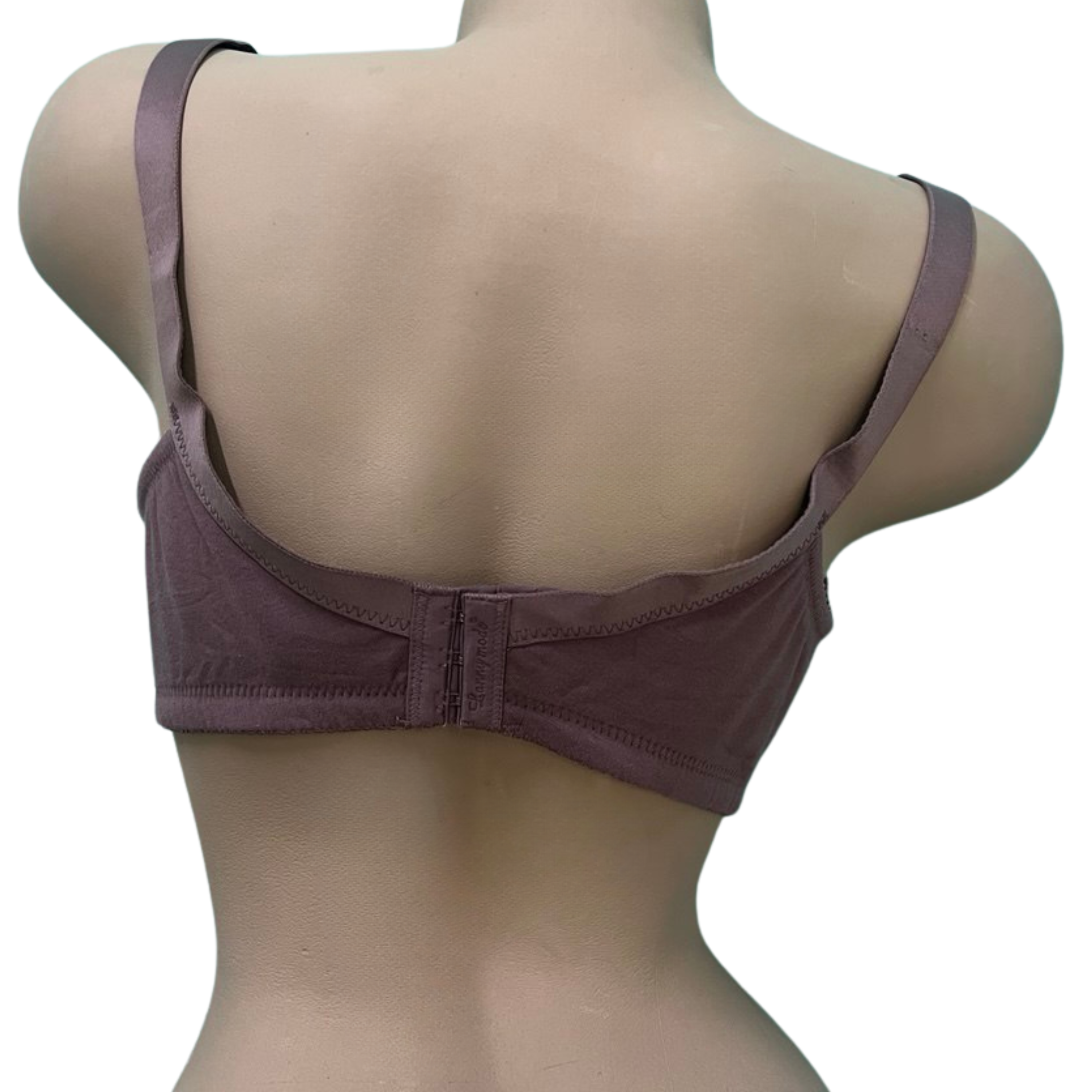 Бюстгальтер без косточек Lanny Mode тонкий кружевной 90D Сливовый (8240) - фото 3 Бюстгальтер без косточек Lanny Mode тонкий кружевной 90D Сливовый (8240) - фото 3