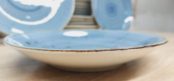 Столовый сервиз  OMS TULU фарфор 6 персон 24 шт. Spiral-Blue (DN24-Spiral-Blue) - фото 7