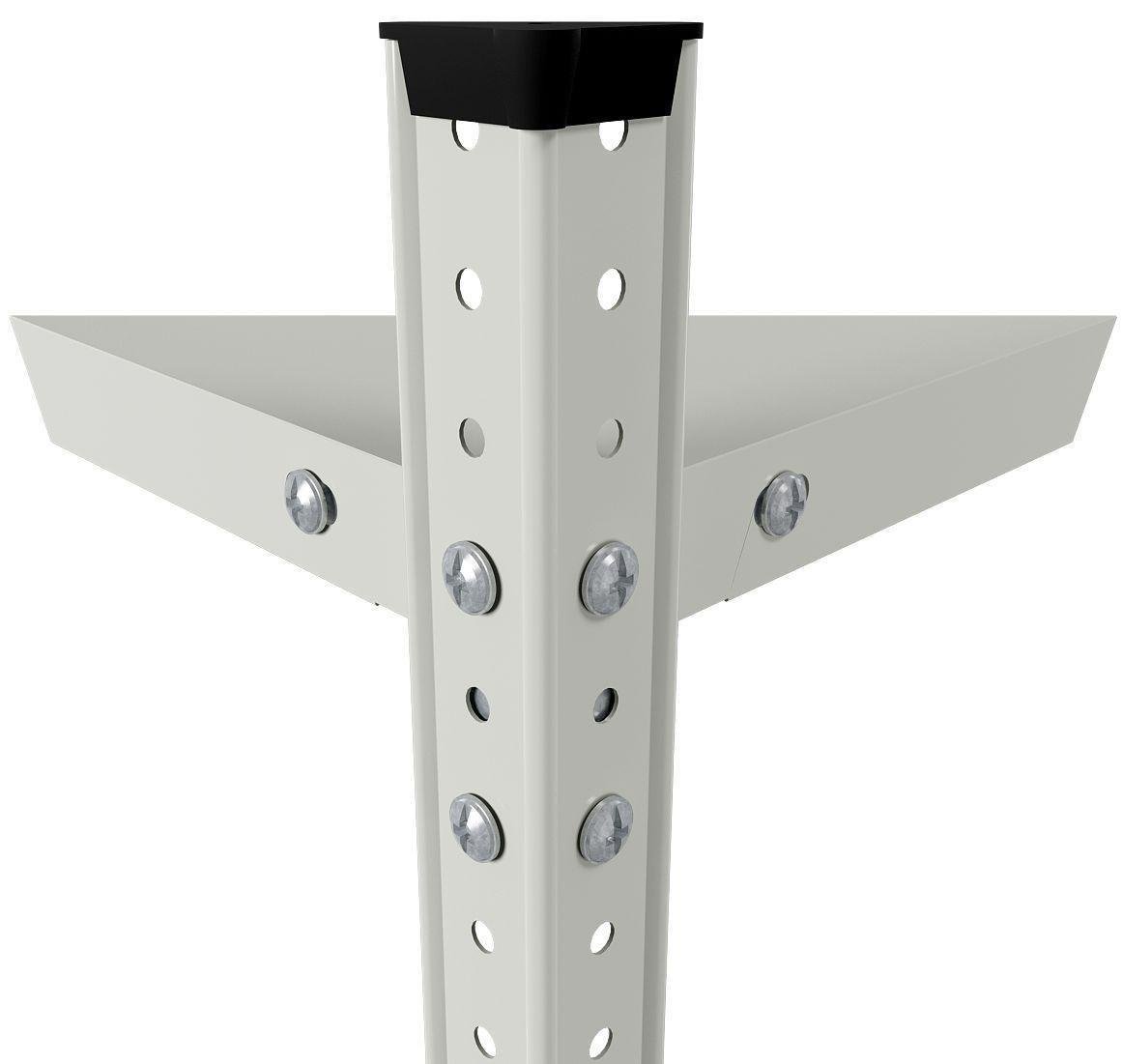 Стелаж Меткас Атлант КС 150 кг/полицю 5 полиць металевий 2000x1200x400 мм (2511852289) - фото 4 Стелаж Меткас Атлант КС 150 кг/полицю 5 полиць металевий 2000x1200x400 мм (2511852289) - фото 4