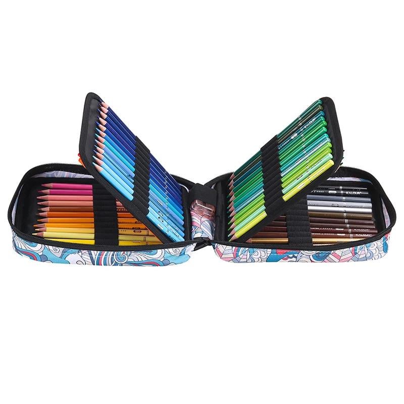 Художній набір кольорових олівців KALOUR 72 COLORS у дизайнерському кейсі (YV-PCN072)