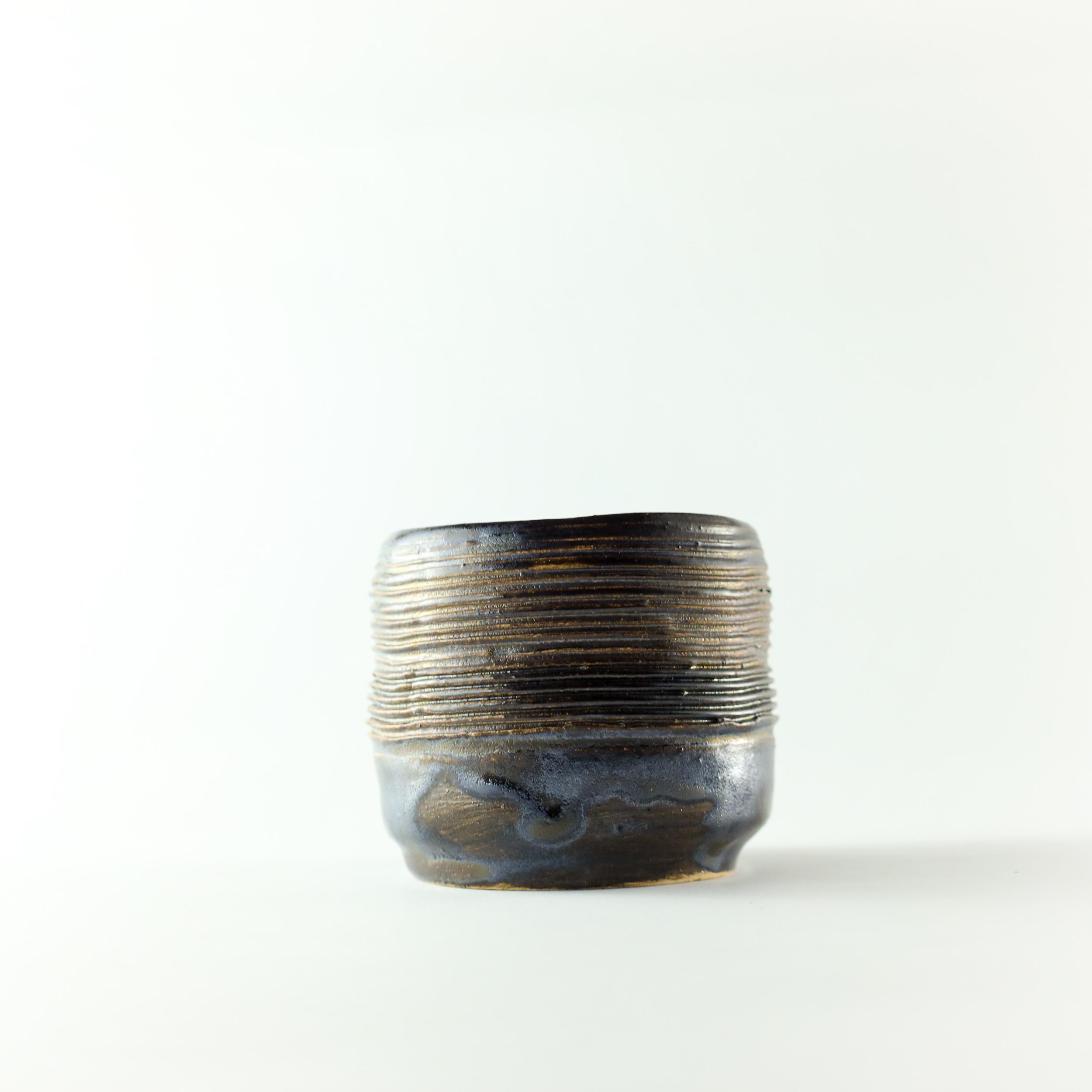 Чашка Обсидиан ручной работы 2 шт. (CUP-050) - фото 2 Чашка Обсидиан ручной работы 2 шт. (CUP-050) - фото 2