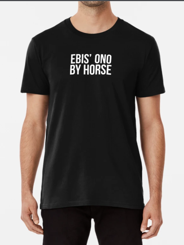 Футболка мужская Stedman с принтом Ebis ono by horse XXL Черный (ПН181-5)