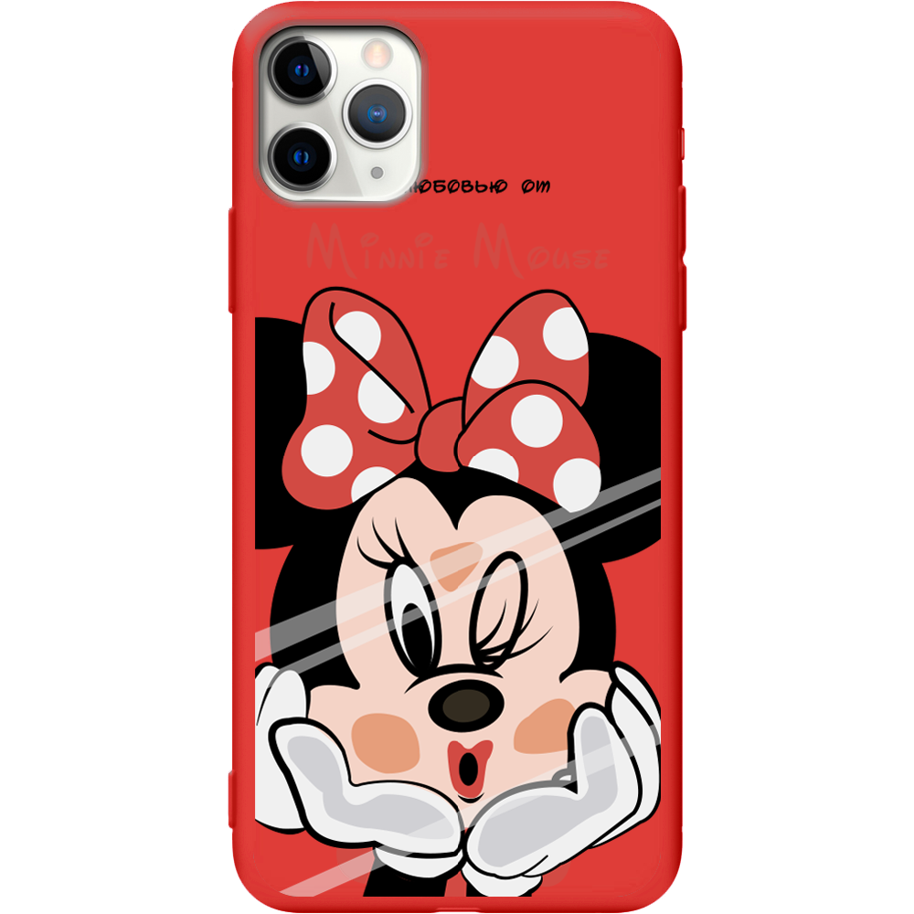 Чехол Boxface iPhone 11 Pro Lady M Красный силикон (38189-cc59-43044)