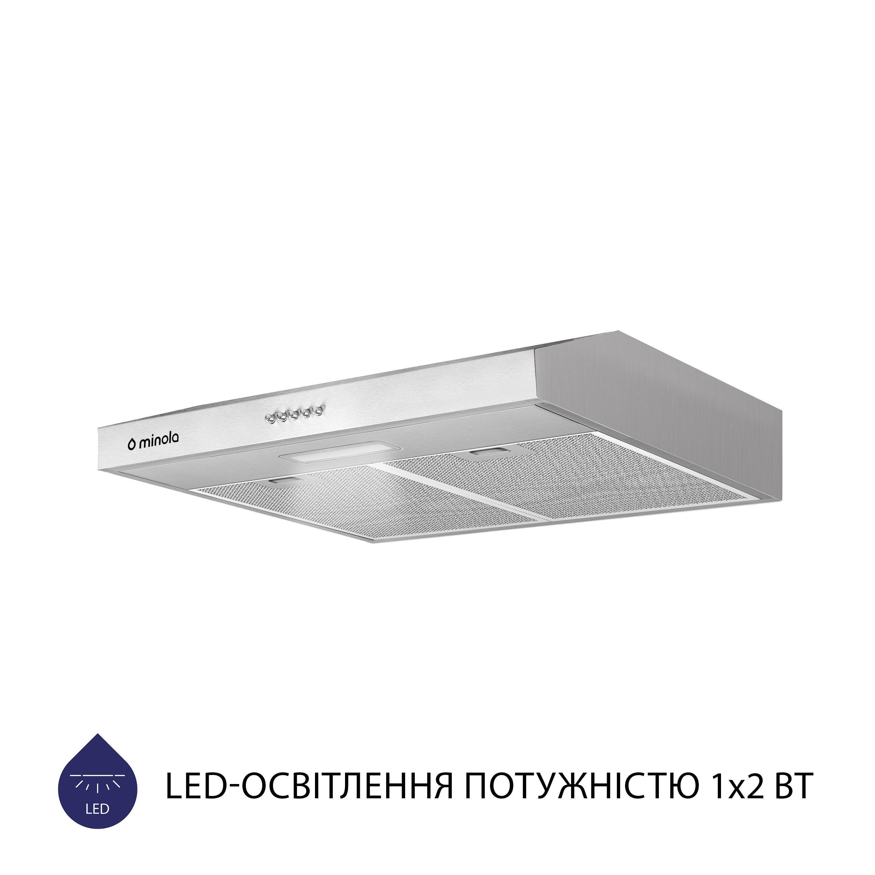 Вытяжка Minola HPL 504 I нержавеющая сталь (5905538400092) - фото 3