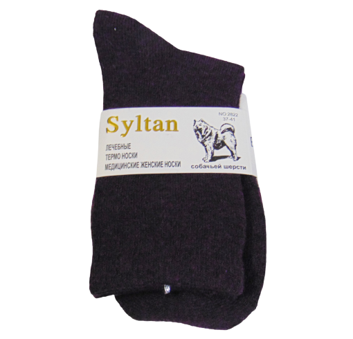 Носки термо лечебные собачья шерсть Syltan 2516-5 р. 37-41 Фиолетовый (1962155149)