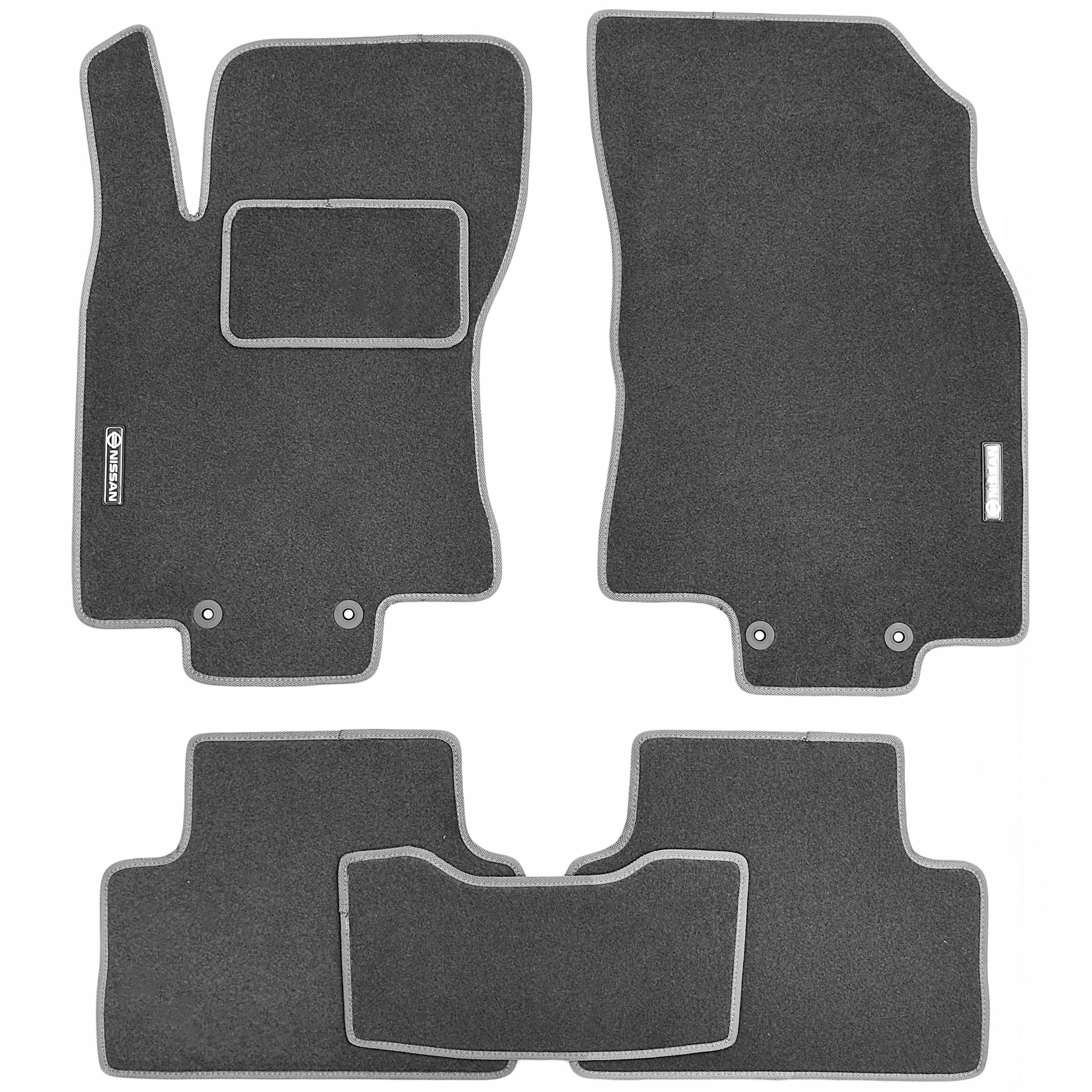 Коврики в салон для Nissan Rogue Sport '17 текстильные Стандарт Серый