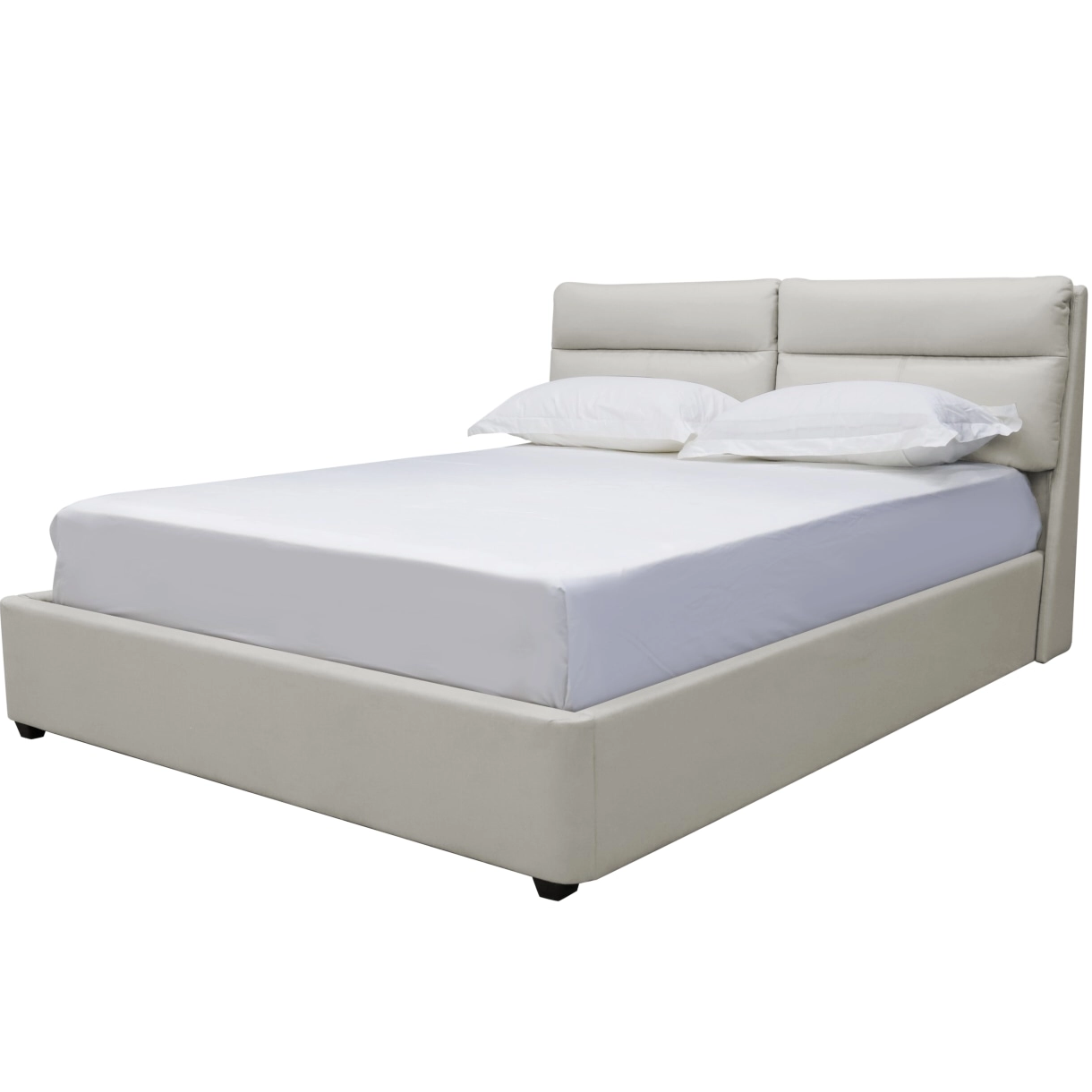 Кровать с матрасом Mondo с подъемным механизмом 180х200 см Beige velvet (13535_13097)