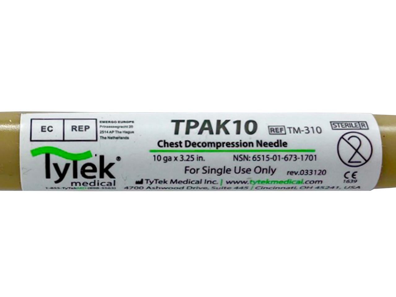 Голка декомпресійна TyTek Medical Pneumothorax Needle TPAK 14G (14113802) - фото 3