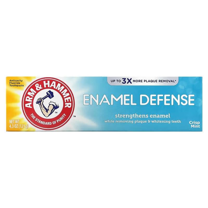 Зубная паста Arm Hammer Enamel Defense Fluoride Toothpaste Crisp Mint 121 g