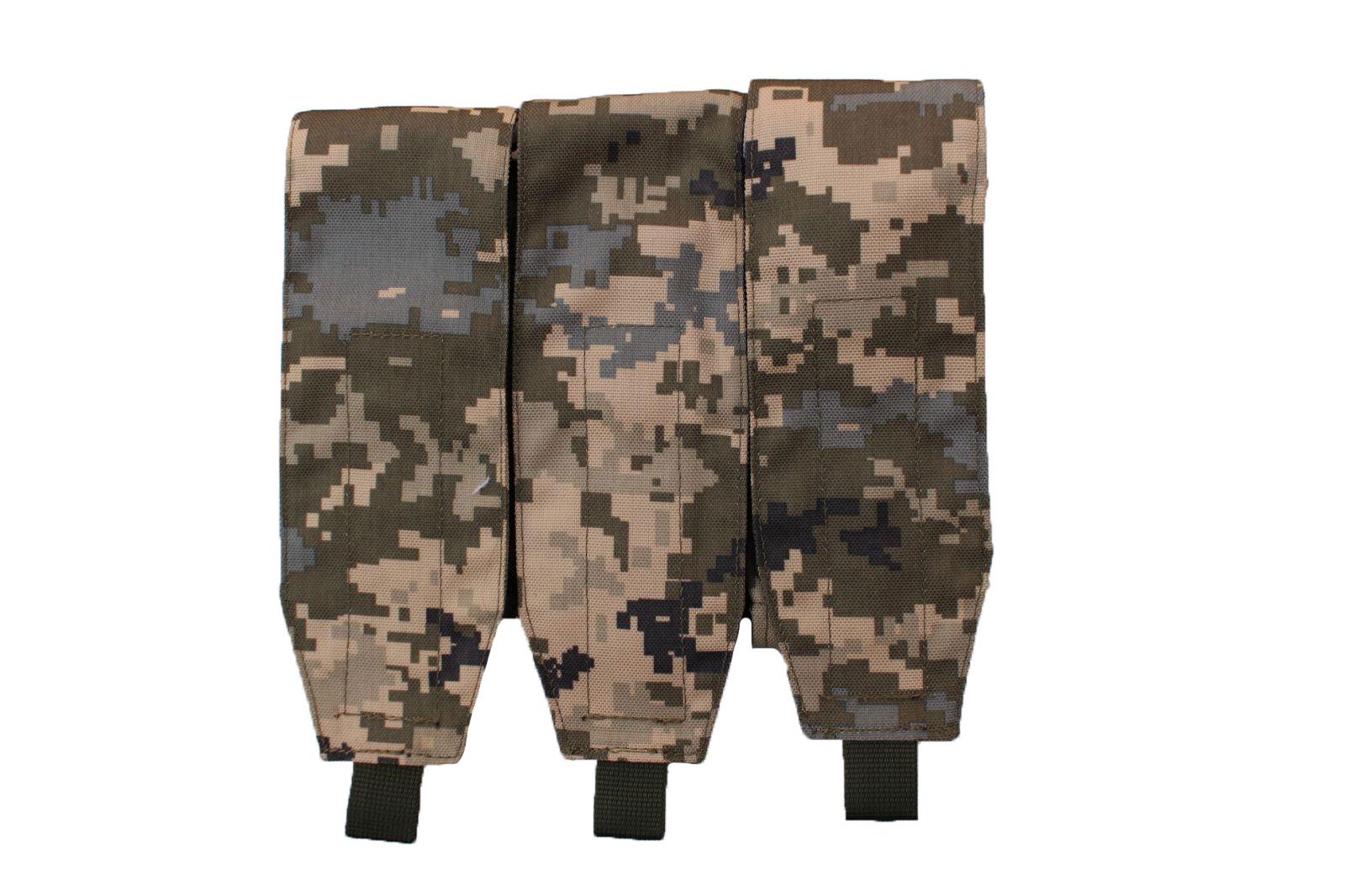 Подсумок универсальный на 3 рожка Velcro PECordura 1000D Karabat ММ-14 (060423-101-V)