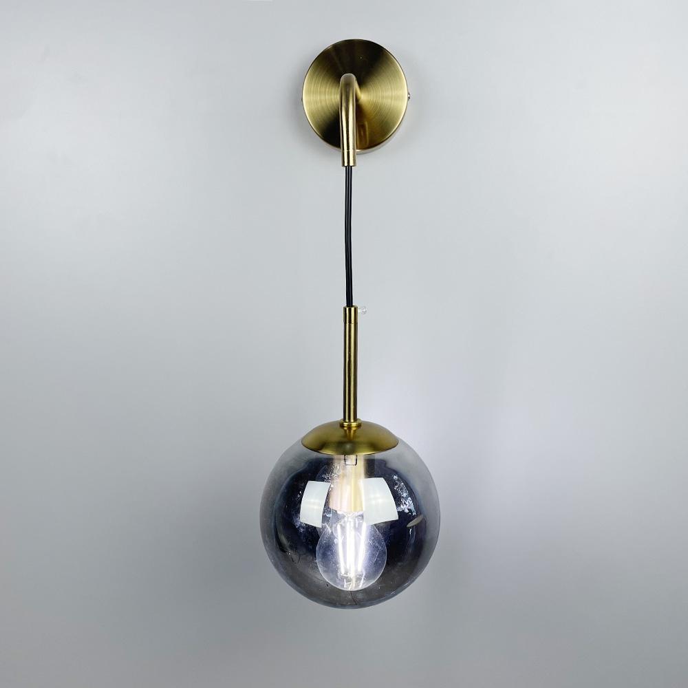 Бра Line.F W 316 с подвесным графитовым плафоном (3385_6684)