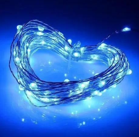 Гирлянда на батарейках с USB Oscar роса 20 м Синий (20m-blue-USB+batt) - фото 2 Гирлянда на батарейках с USB Oscar роса 20 м Синий (20m-blue-USB+batt) - фото 2