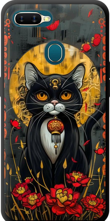 Чехол на Oppo A5S China Cat (6134b-1892-42517)