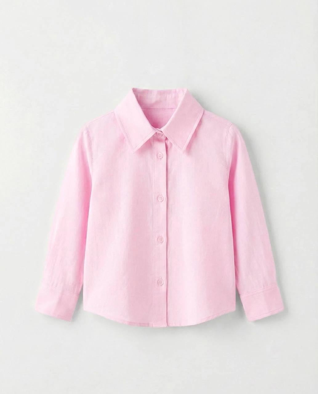 Рубашка для девочки La'ciel 6-7 лет 122 см Розовый (7878701712120) Рубашка для девочки La'ciel 6-7 лет 122 см Розовый (7878701712120)