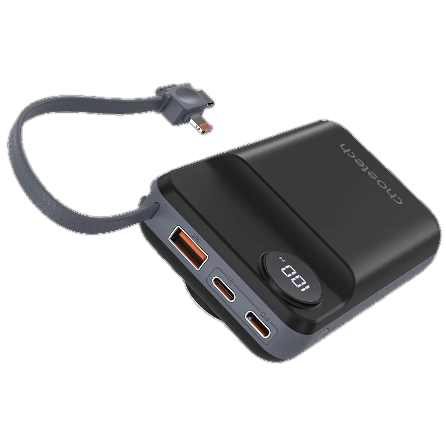 Повербанк с беспроводной зарядкой Choetech B696 20000 mAh Черный (27917906) - фото 2