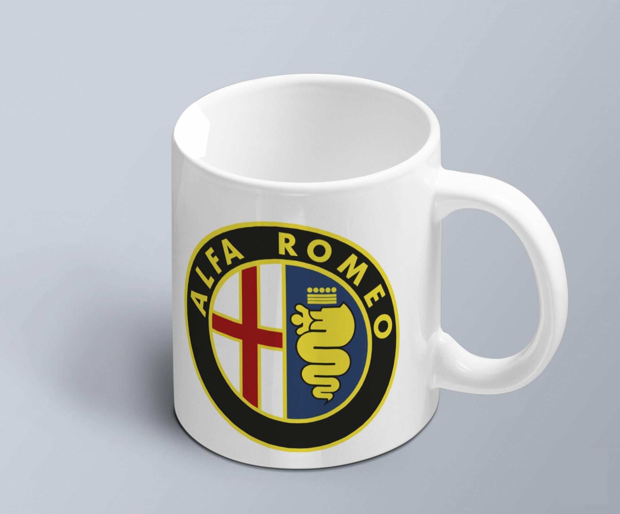 Чашка с принтом авто логотип Alfa Romeo (02010102024) Чашка с принтом авто логотип Alfa Romeo (02010102024)