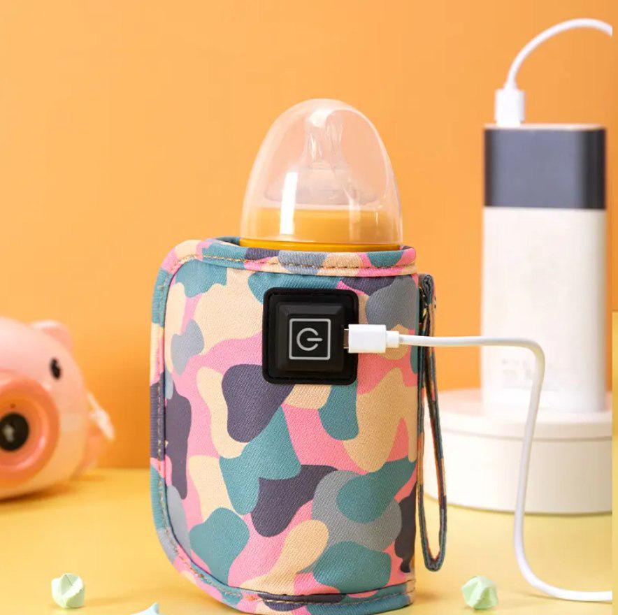 Подогреватель для бутылочки портативный, термоупаковка Mommy Bag №2 Розовый (141431) - фото 2