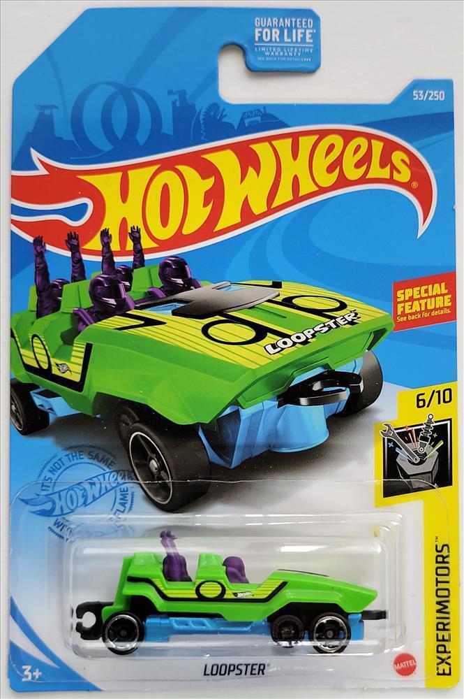 Игрушечная машинка Hot Wheels Loopster 2021 Experimotors №053 (GTC80)