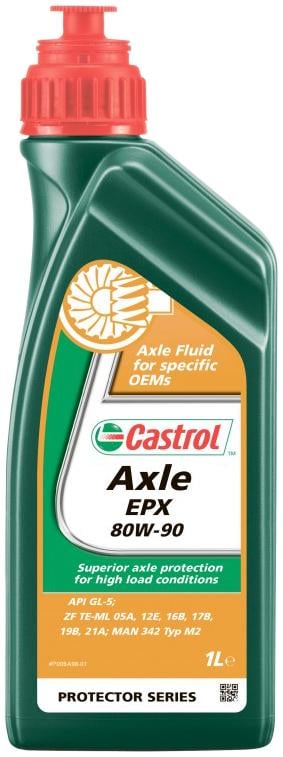 Трансмиссионное масло Castrol EPX Axle 80W-90 GL-5 1 л (24171)