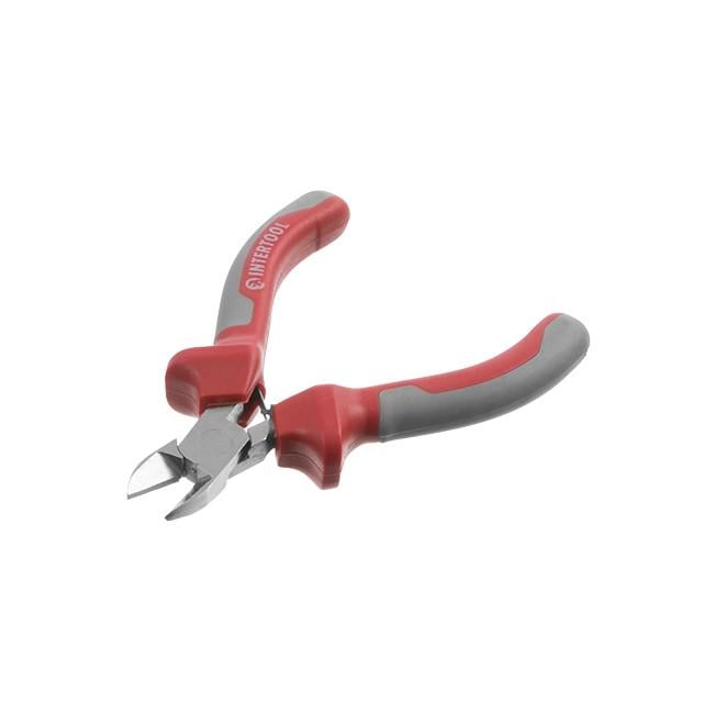 Бокорез прецизионный Intertool NT-0104 комбинированный с двухкомпонентными накладками на рукоятки 115 мм