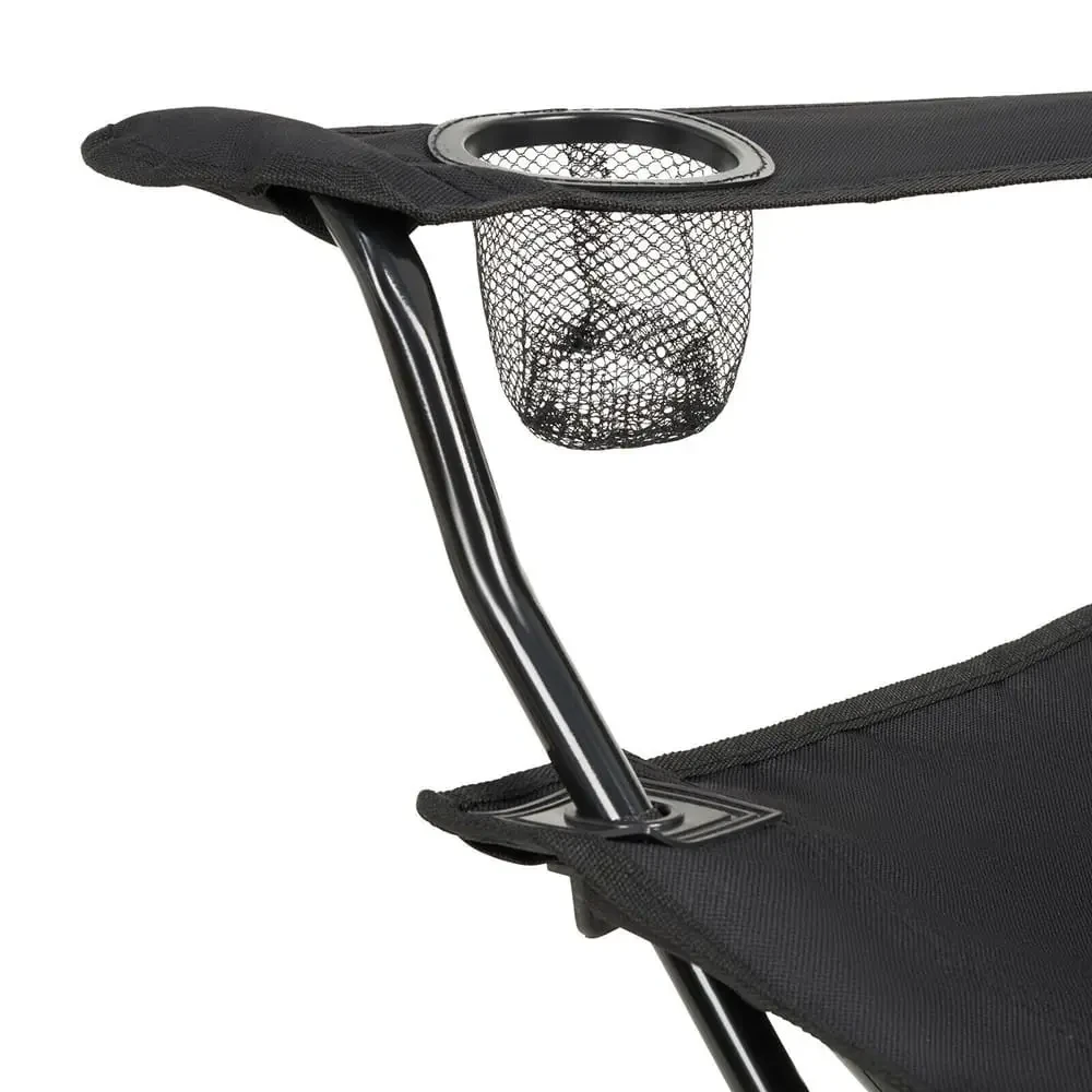 Туристический стул раскладной GardenLine LEZ5880 50x50x80 см Черный (1332) - фото 3 Туристический стул раскладной GardenLine LEZ5880 50x50x80 см Черный (1332) - фото 3