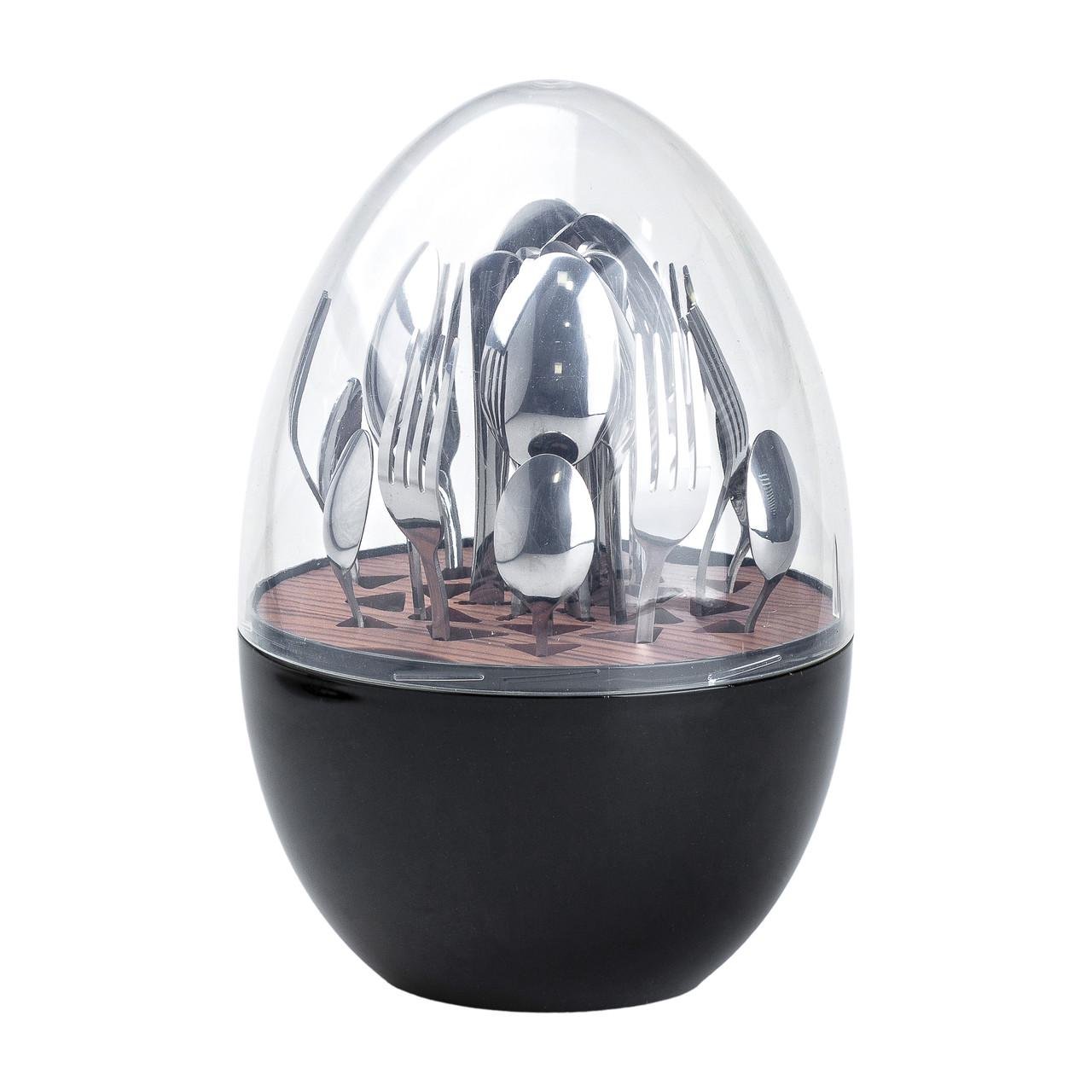 Набор столовых приборов из нержавеющей стали 24 шт. Хром (HP78811) - фото 2 Набор столовых приборов из нержавеющей стали 24 шт. Хром (HP78811) - фото 2