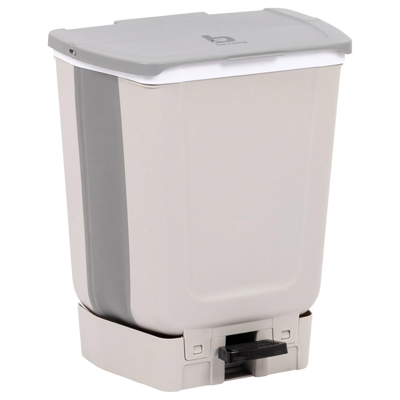Корзина для мусора складная Bo-Camp Waste Bin Foldable 15 л White/Grey (5329979)