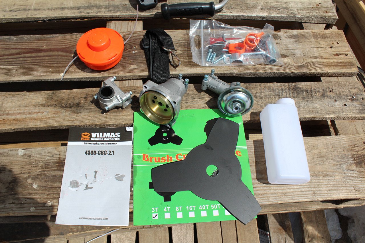 Мотокоса Vilmas (4300-GBC) - фото 4 Мотокоса Vilmas (4300-GBC) - фото 4