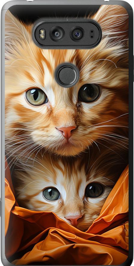Чехол на LG V20 Котики 2 (5664t-787-42517)